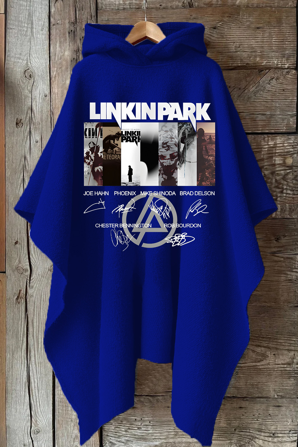 LP Logo Signatures Hooded Warm Shawl Cape