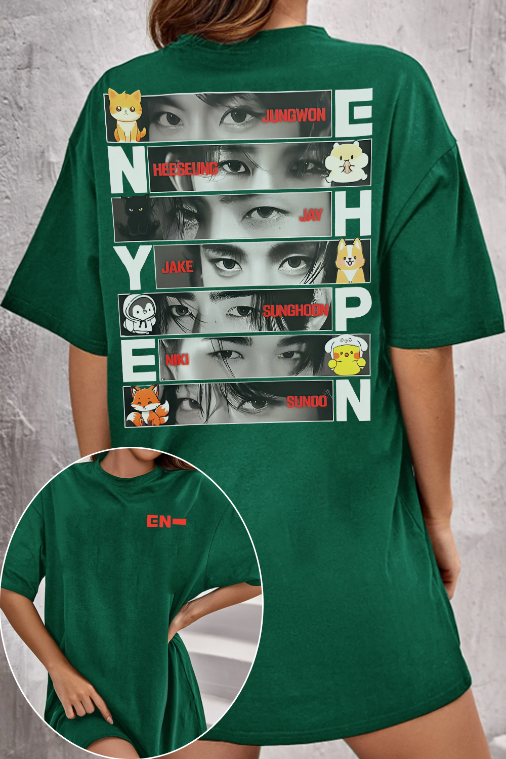 Enhypen 2-Side Fans Shirt