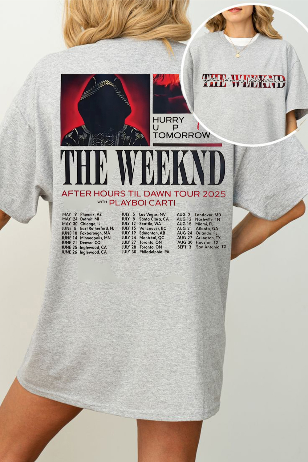 2025 theweeknd   T-SHIRT