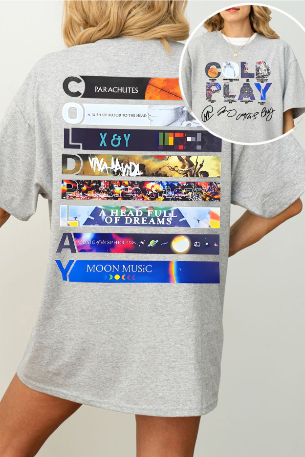 coldplay 2025 shirt For Women