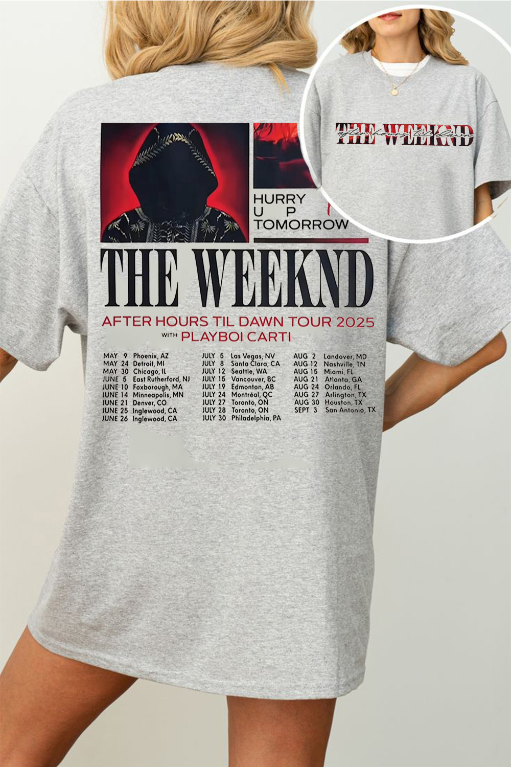 2025 theweeknd   T-SHIRT
