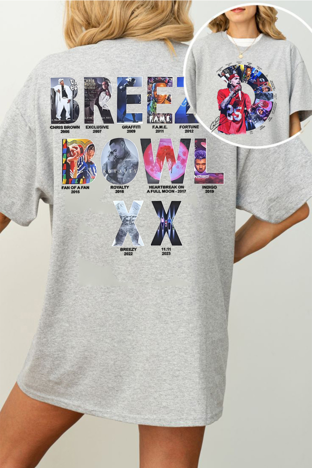 cb 2-side printed Tee For Women