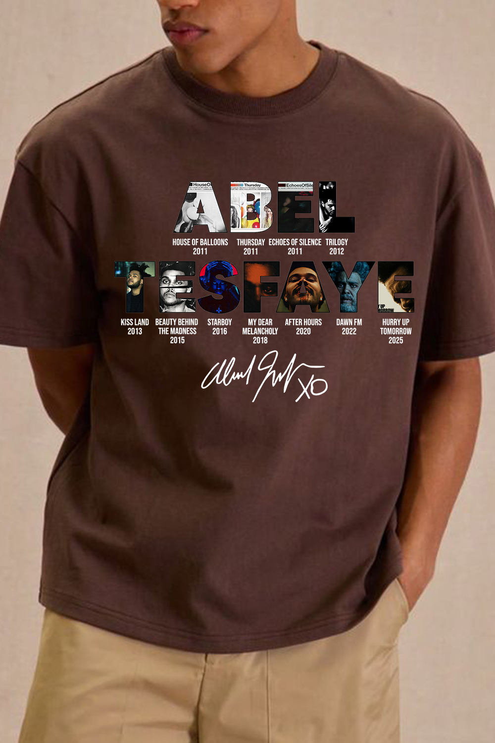 abeltesfaye Theweeknd shirt