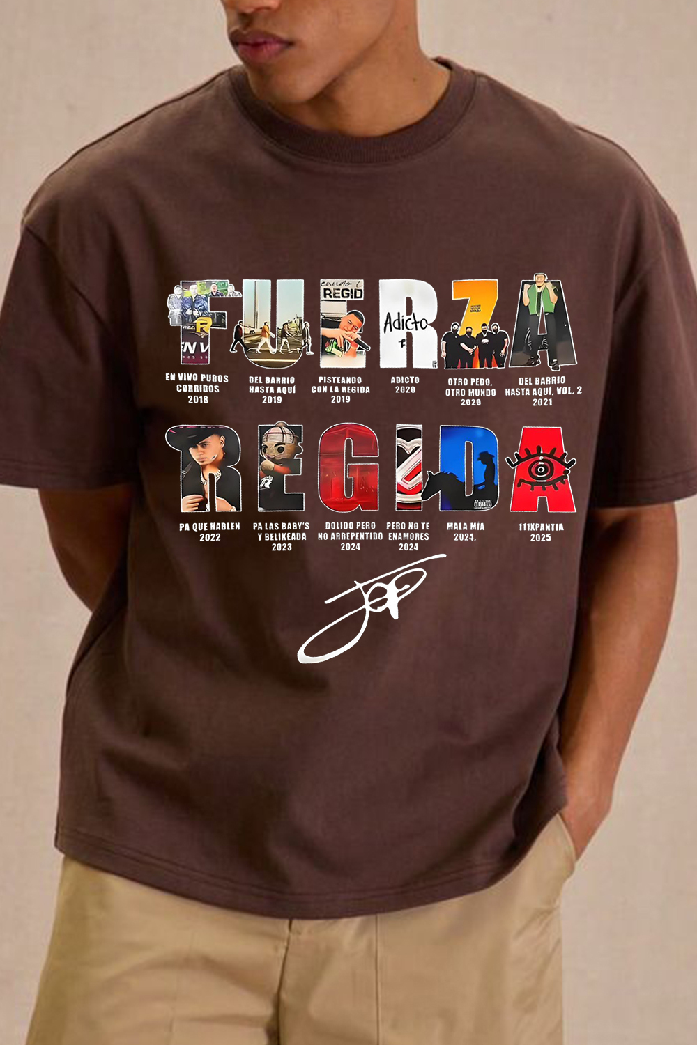 Rep Fuerza Regida in style Tee