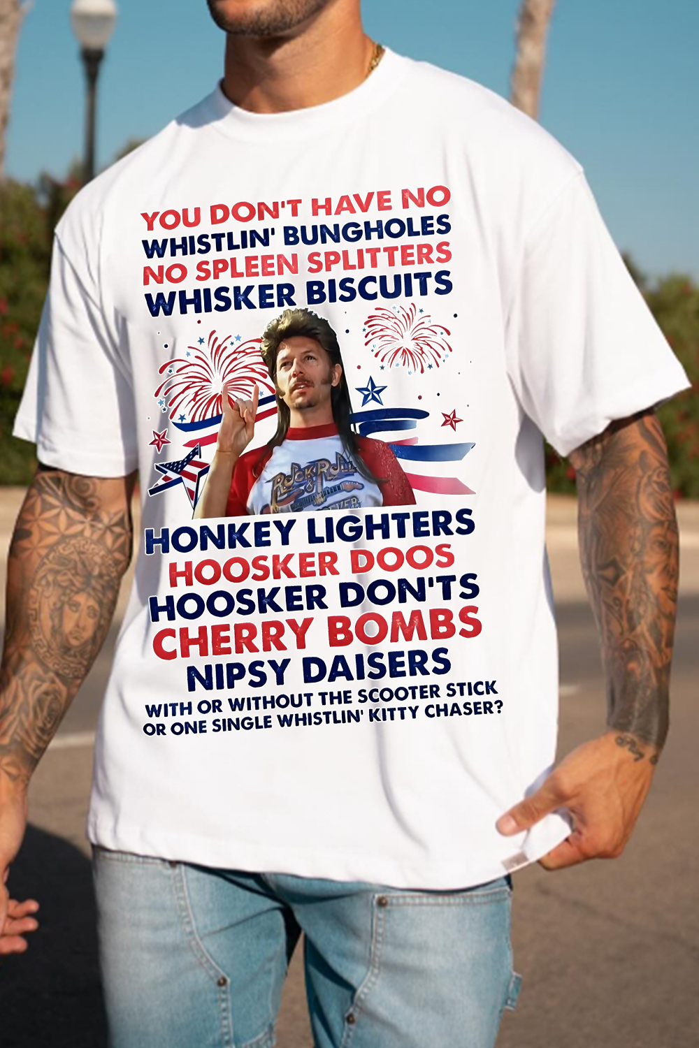 4th of July men t-shirt