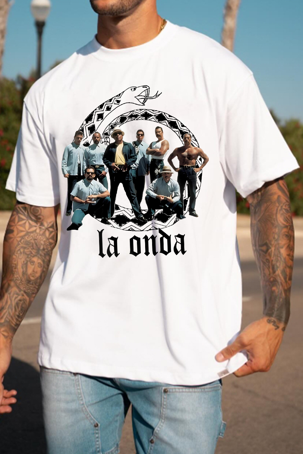 Waves MEN laonda shirt