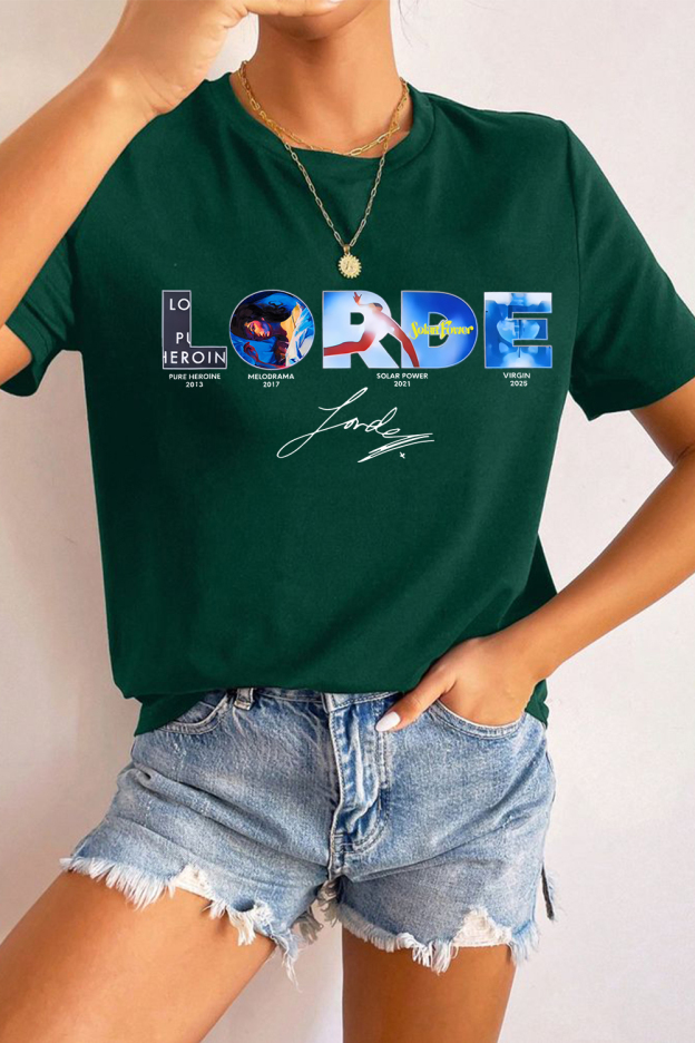 Lorde Full Album women Shirt