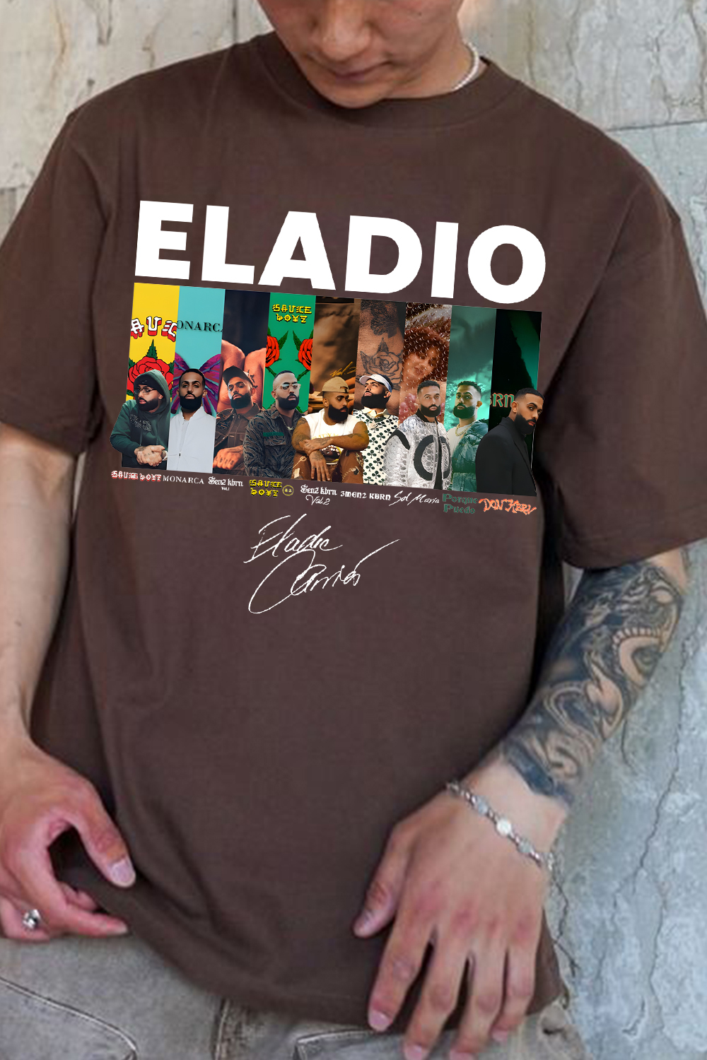Graphic Album Eladio Shirt, Eladio Carrión Unisex T-Shirt 