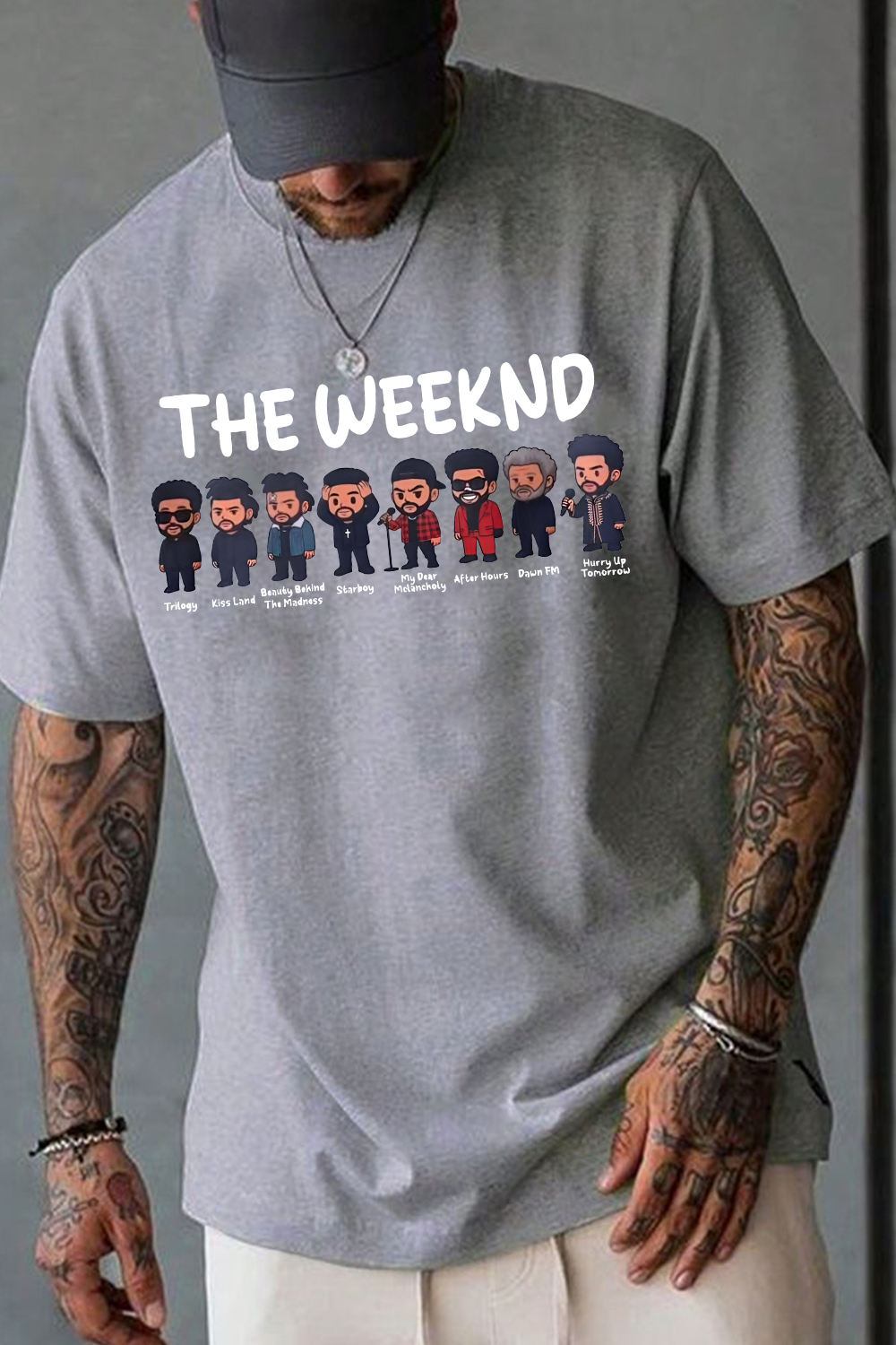 Rock The Weeknd tee and shine brighter