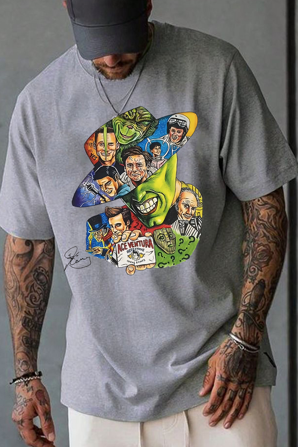 The King of Comedy Movies Jim Carrey Tee For Men