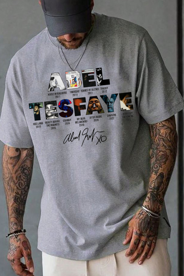 abeltesfaye Theweeknd shirt