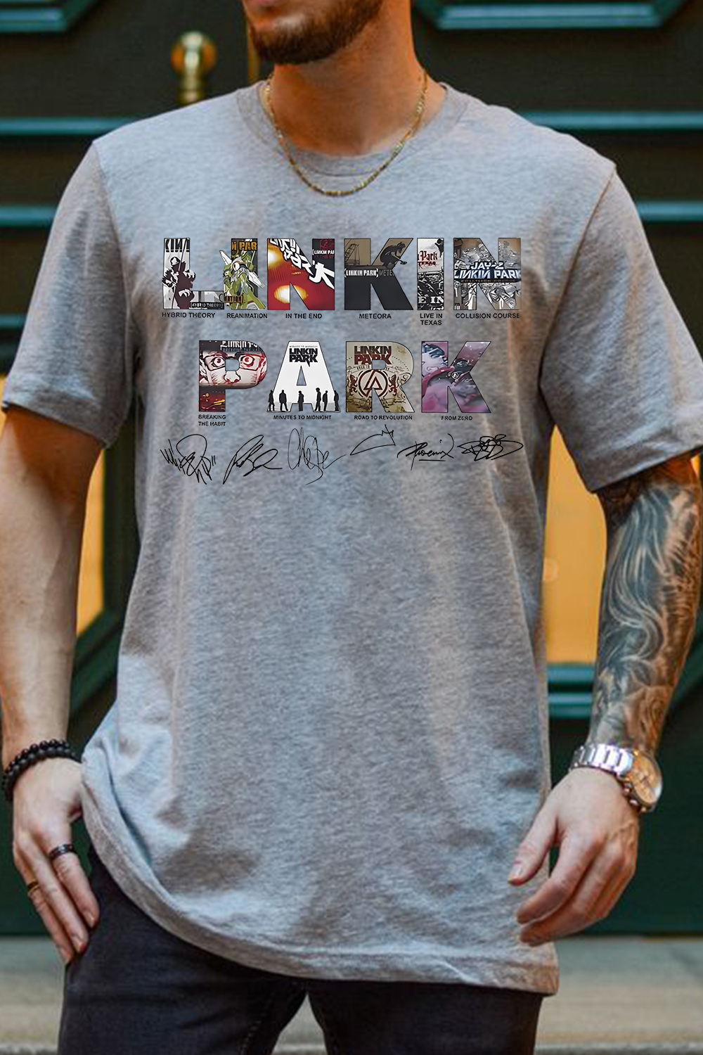 linkin Album Tee For Men
