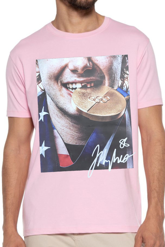 Jack Hughes Golden Gold Shirt For Men