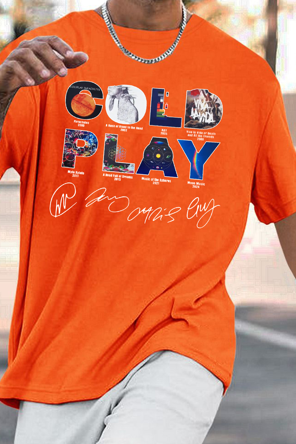Coldplay shirt For men