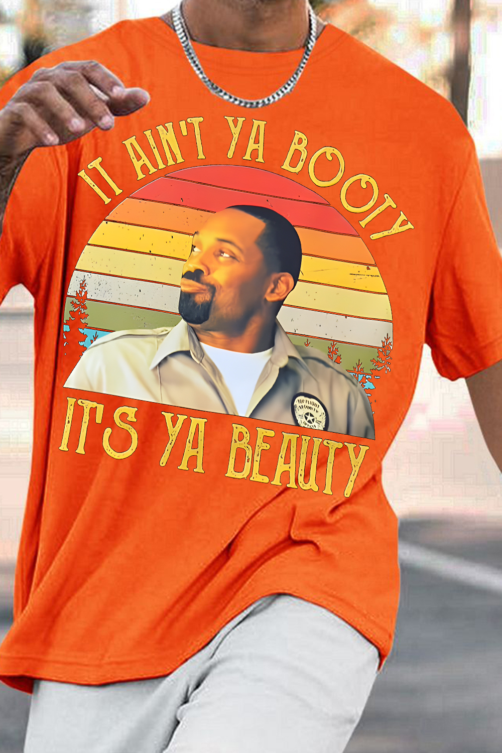 Day-Day It ain't Ya Booty It's Ya Beauty Vintage T-Shirt Friday1995 Movie T-Shirt