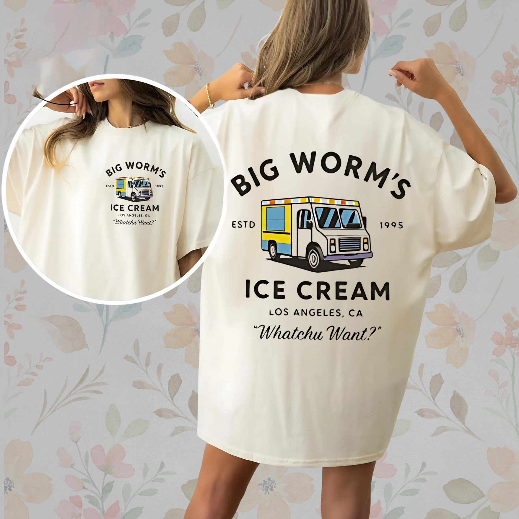 Big Worm Ice Cream Friday Movie Unisex Shirt