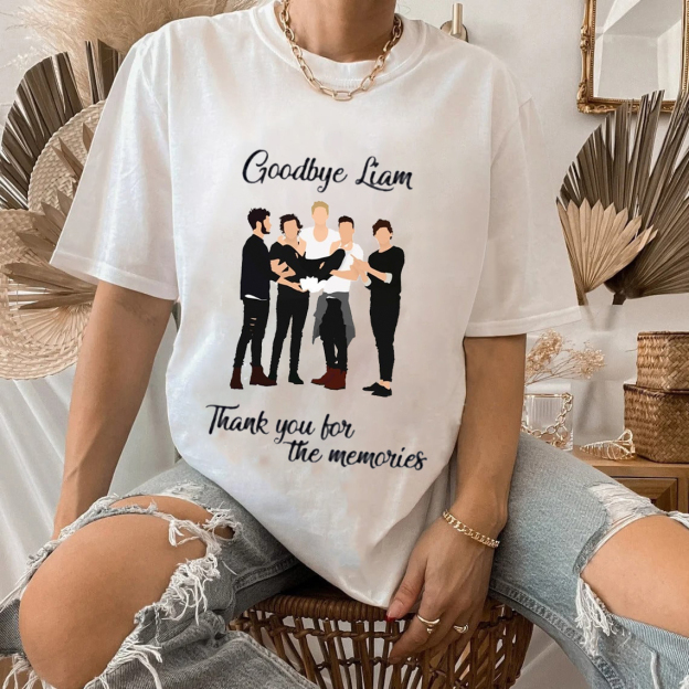 "Official One Direction Goodbye Liam Payne 1993 2024 Thank You For The Memories t-shirt "