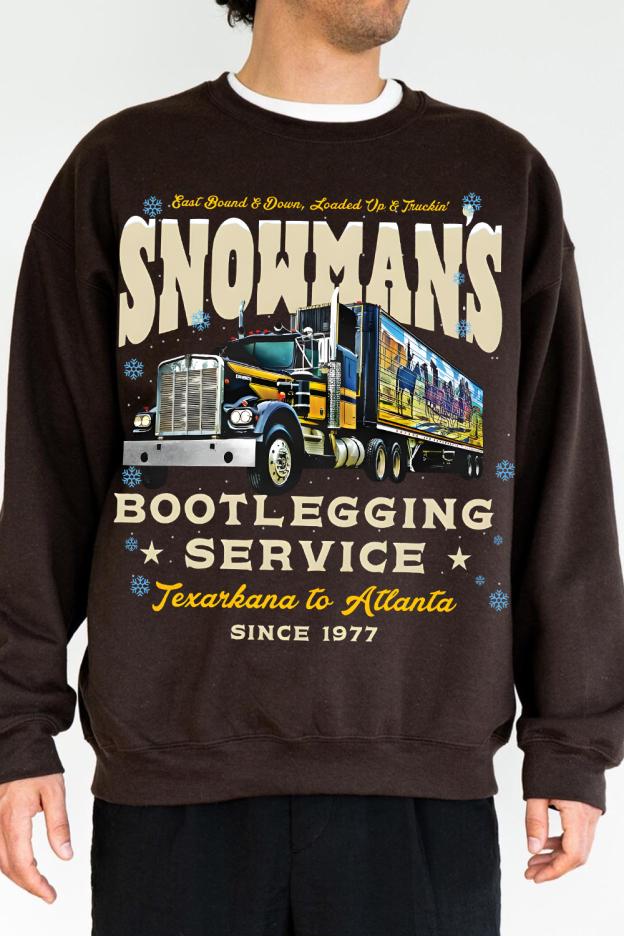 Christmas Smokey and the Bandit Men Sweatshirt
