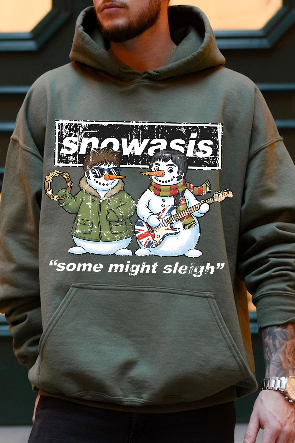 The NEW “Snowasis” Christmas Unisex Hoodie