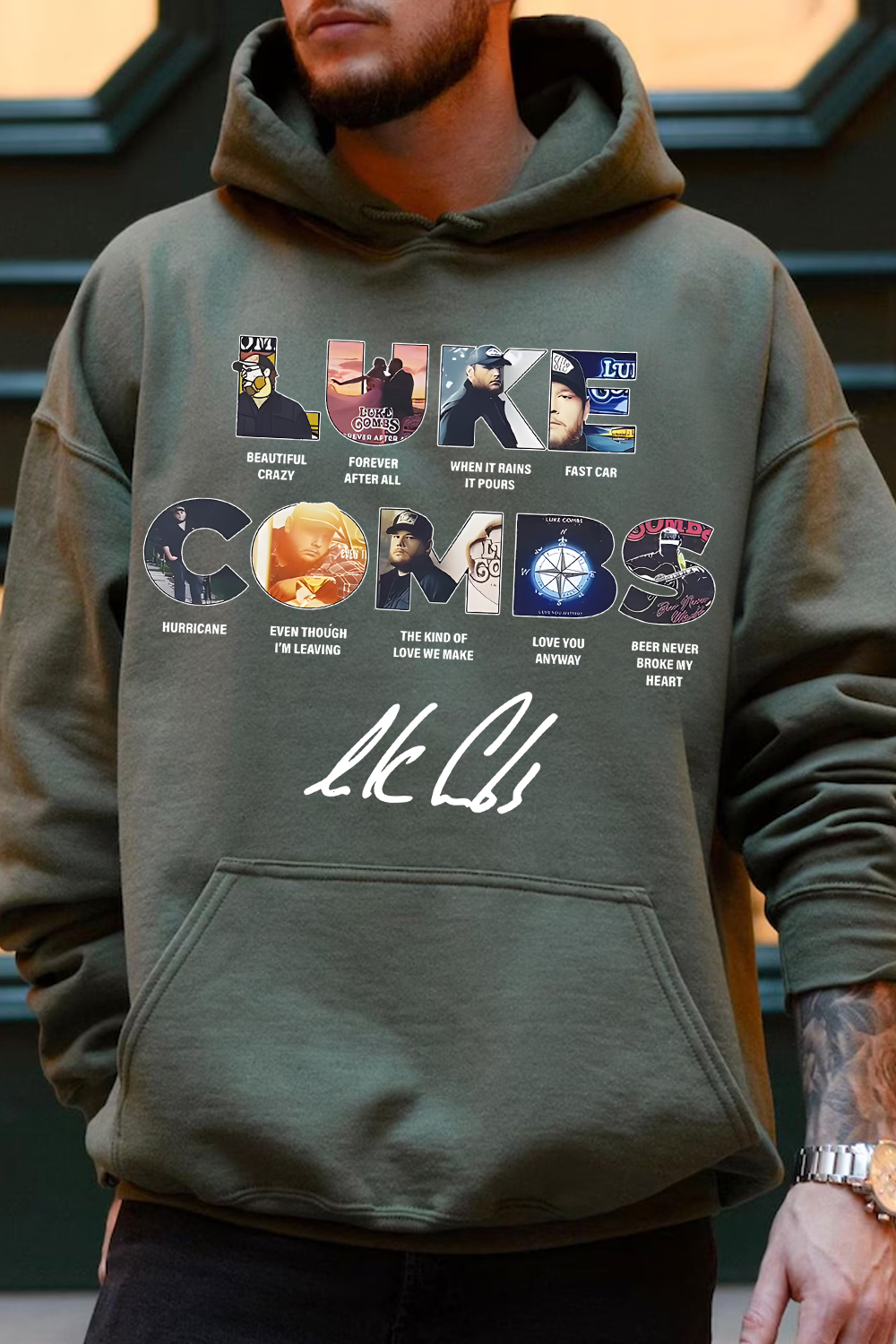 Luke Combs Tour 2025 Hoodie