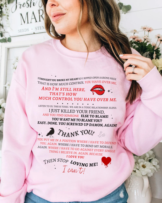 TVD Damon & Elena Sweatshirt