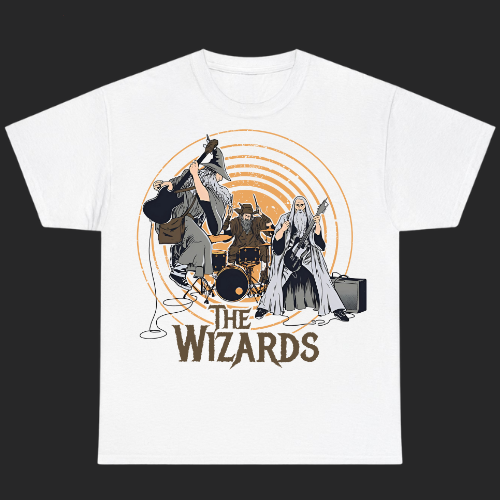 LOTR- The Wizards Band T-shirt