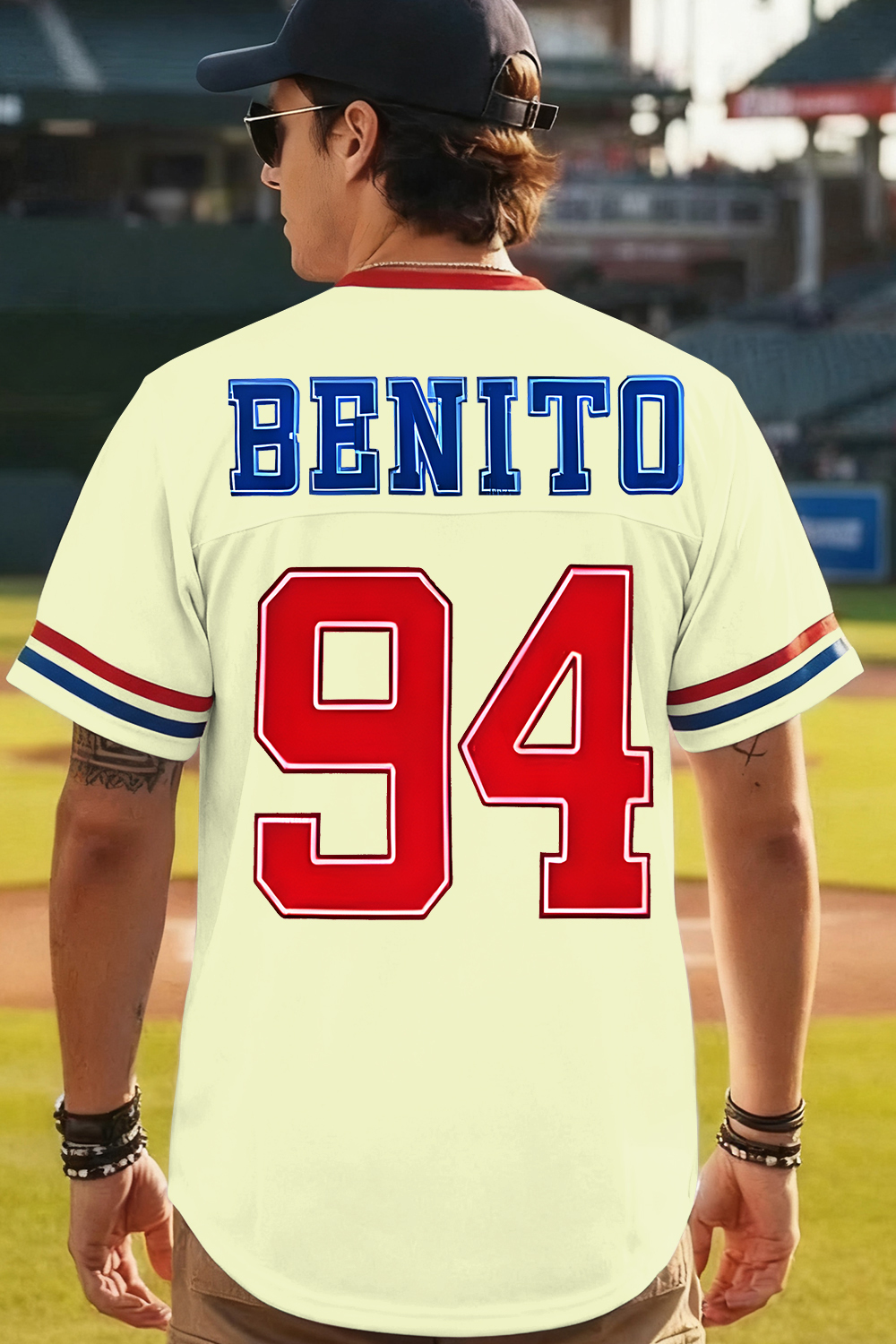 Bunny Ears Bad Bunny? Benito Football Jersey