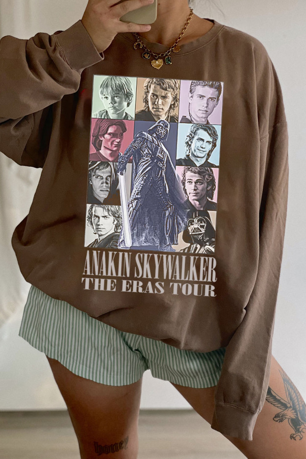 Anakin Skywalker Eras Tour Inspired Vintage Sweatshirt