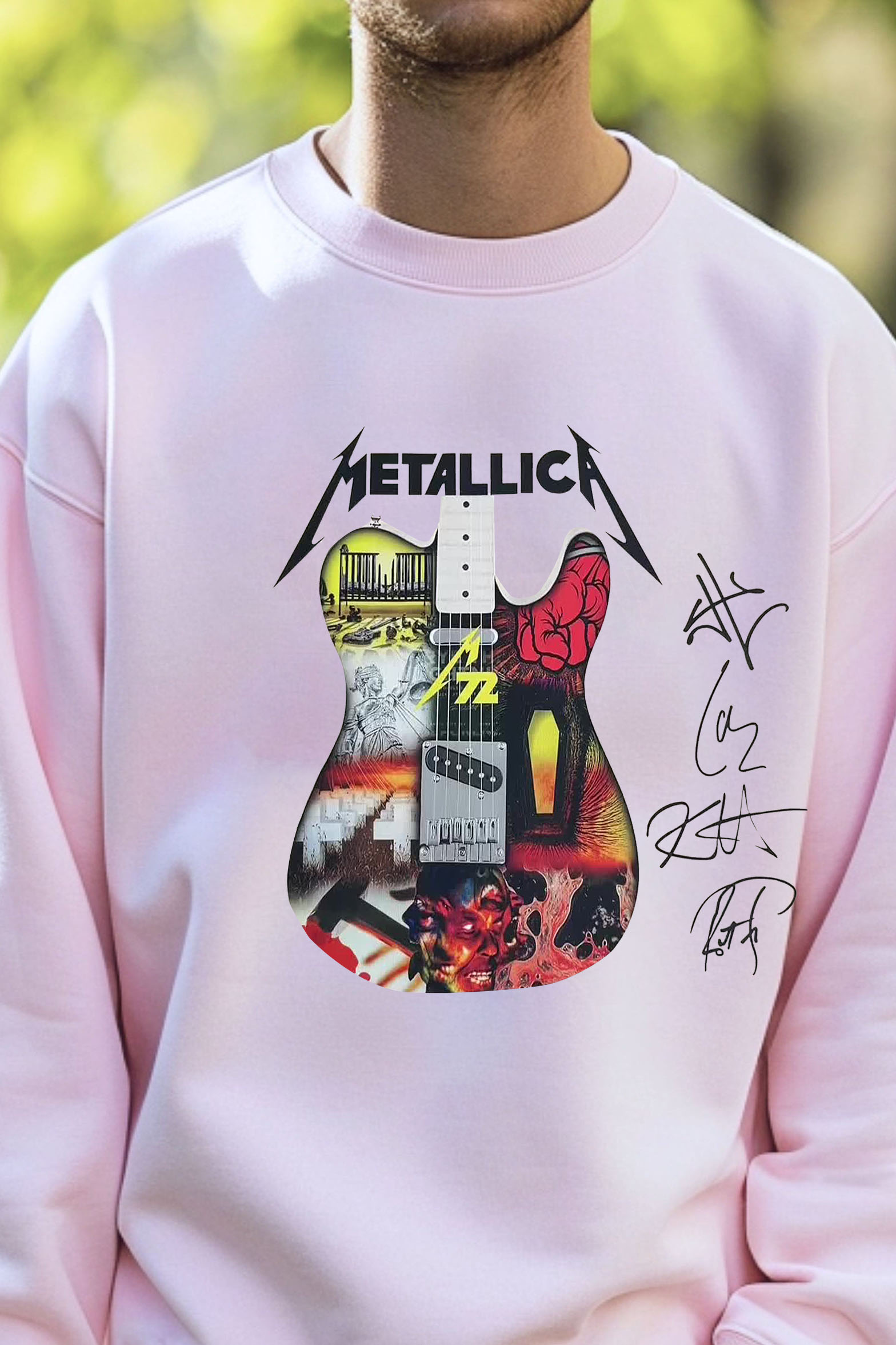 metallica 2025 men sweatshirt