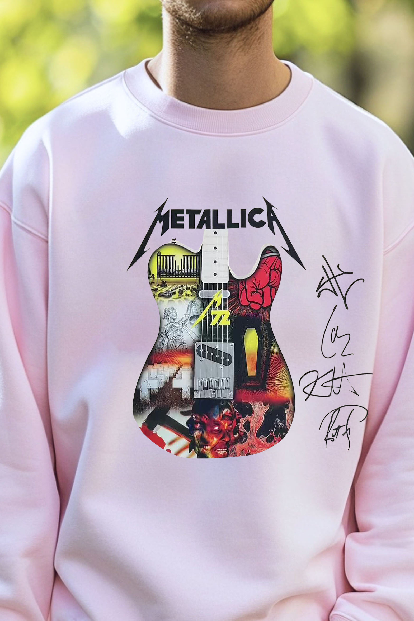 metallica 2025 men sweatshirt