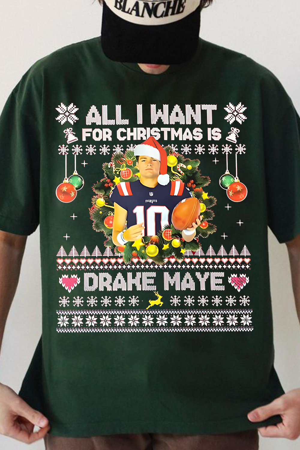 Drake Maye Men Tee