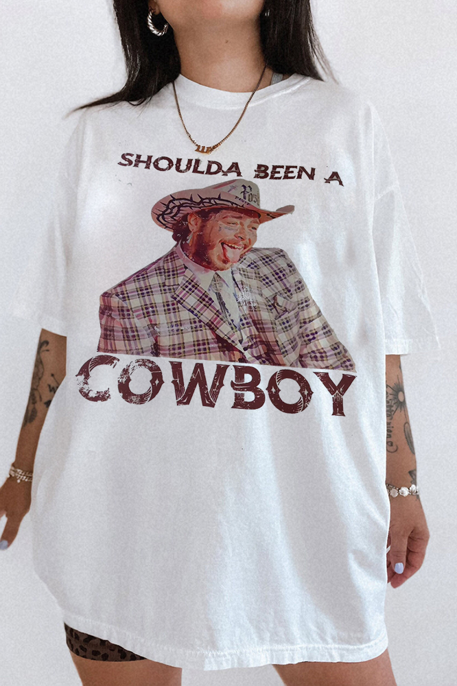Post Malone Shoulda Been A Cowboy Shirt For Women