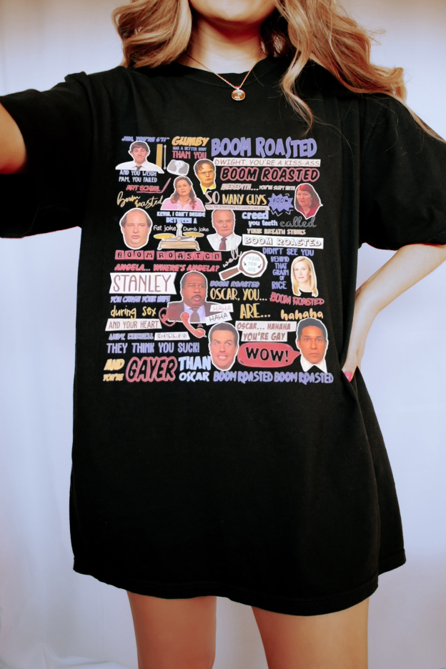 the Boom Roasted scene from The Office Shirt For Women