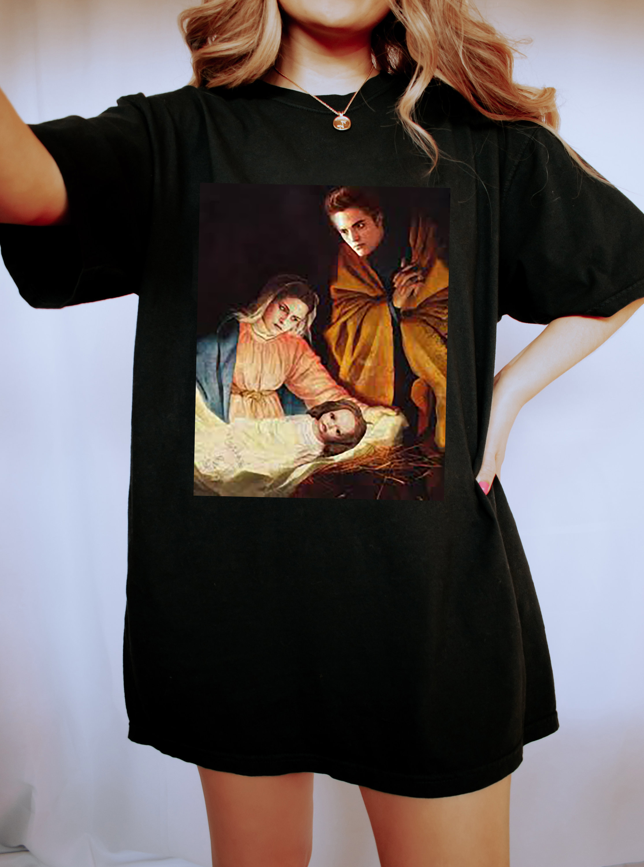 Twilight Bella Edwardc Cartoon Graphic TEE For Women
