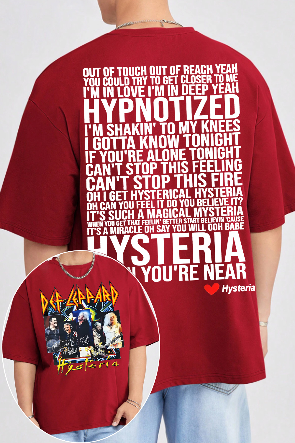 Defleppard rockband shirt