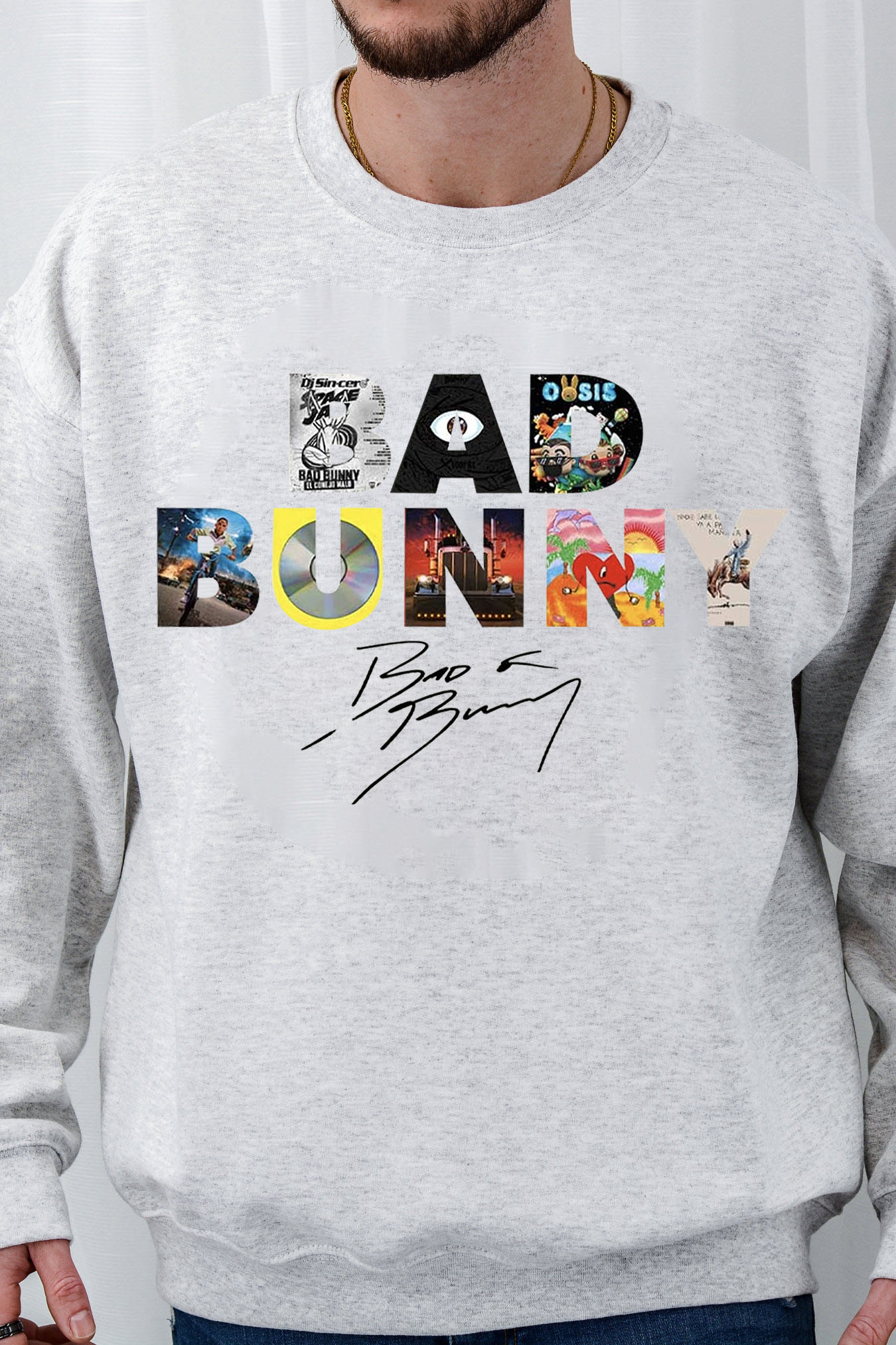 Bad Bunny Men Sweatshirt