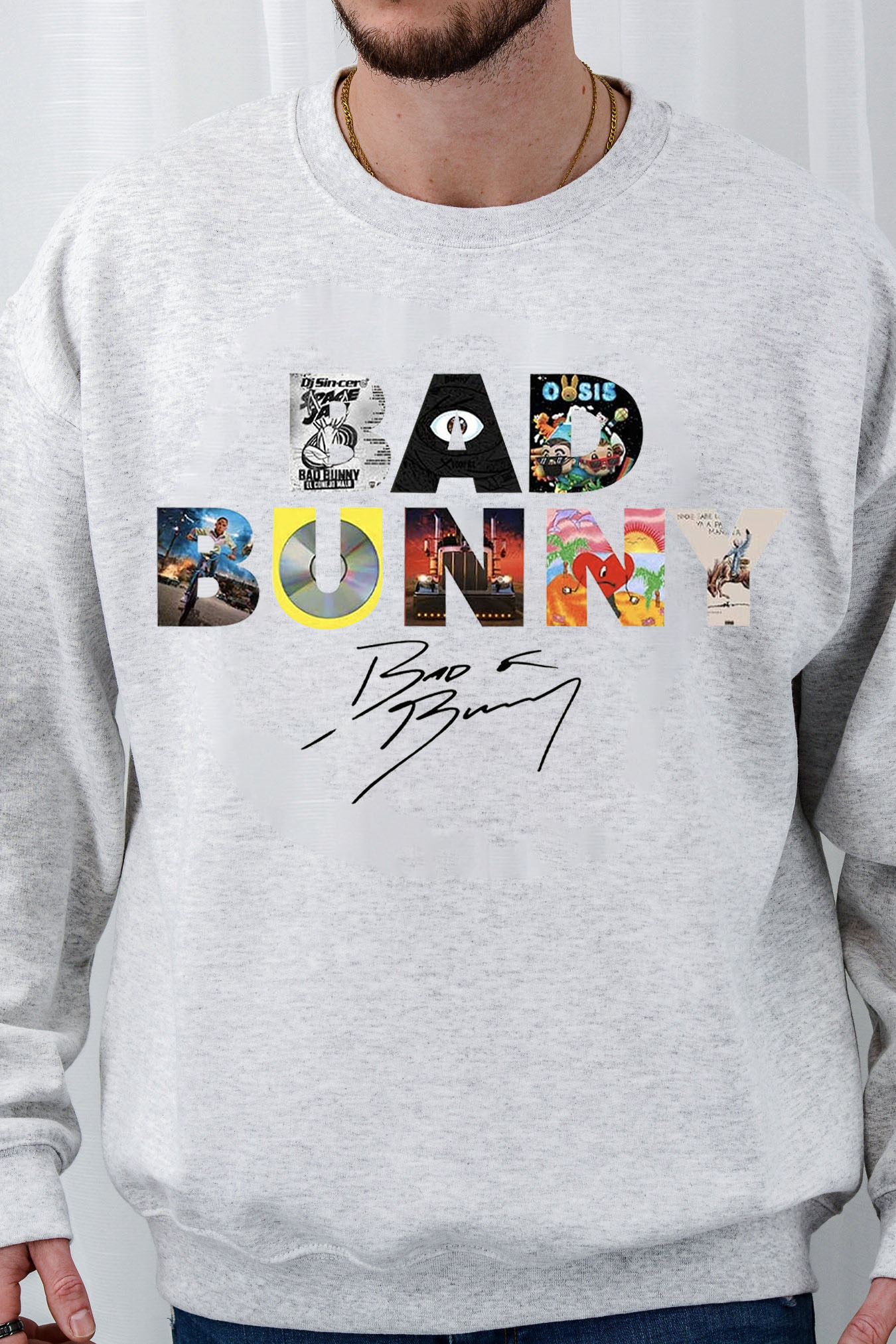 Bad Bunny Men Sweatshirt