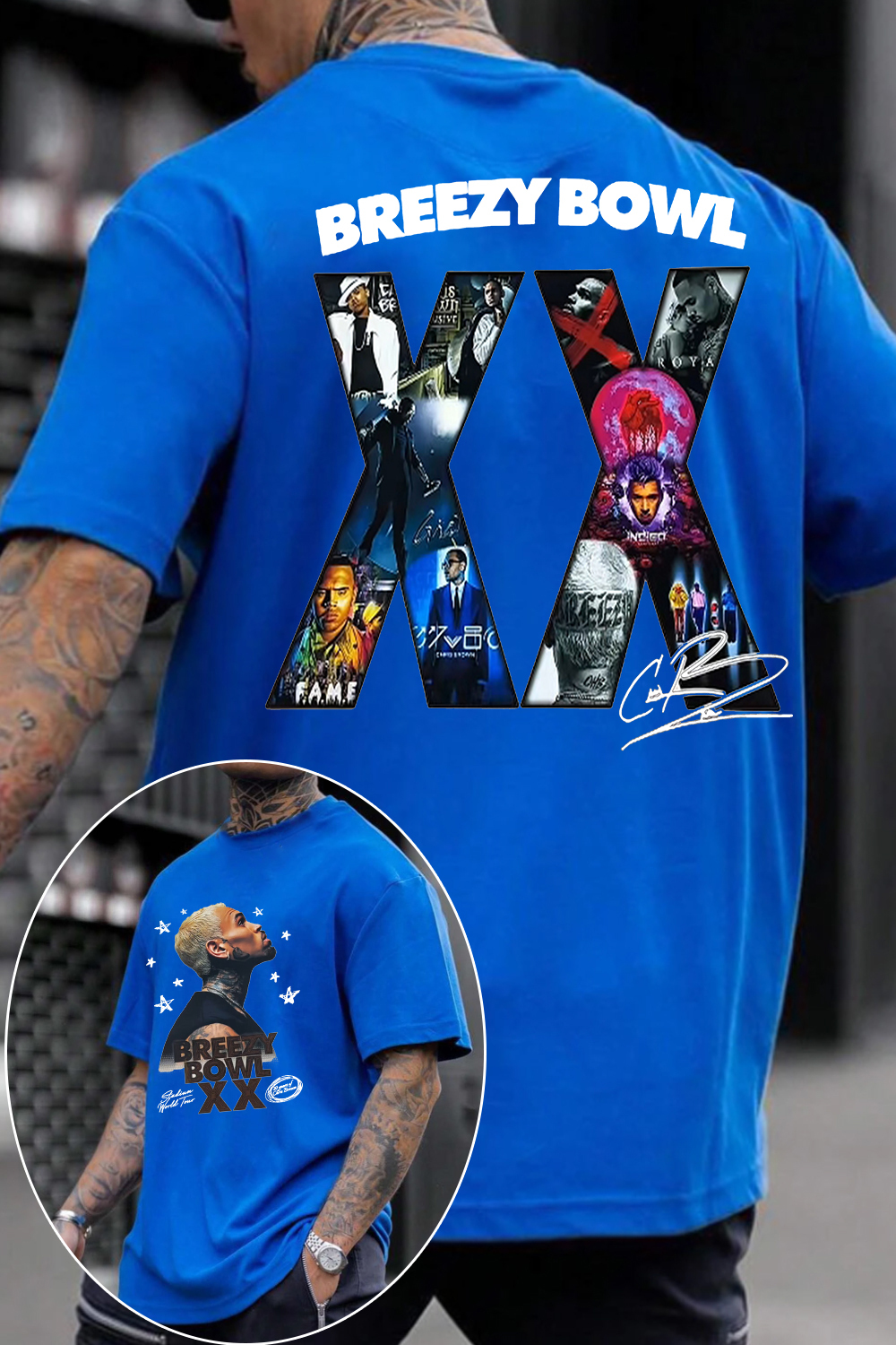 2 Sided CB Graphic Shirt For Women