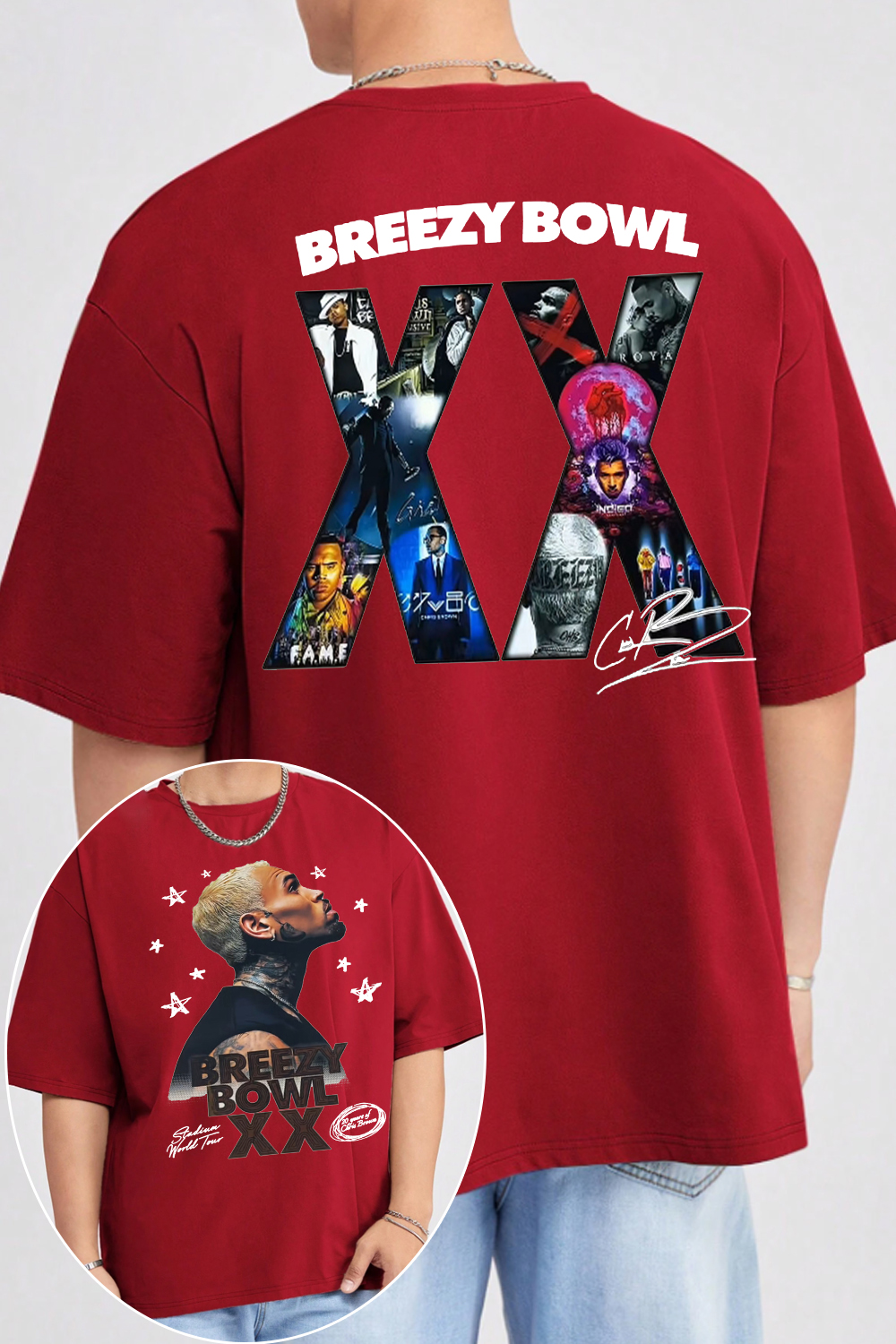 2 Sided CB Graphic Shirt For Women