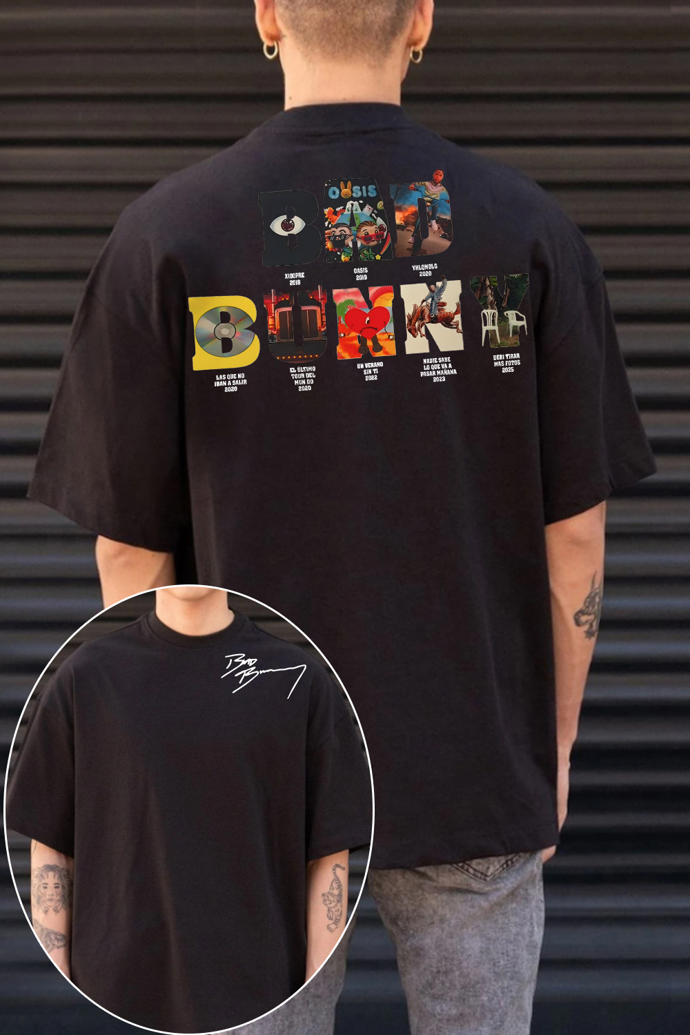 Bad Bunny DTMF Album Tee For Men