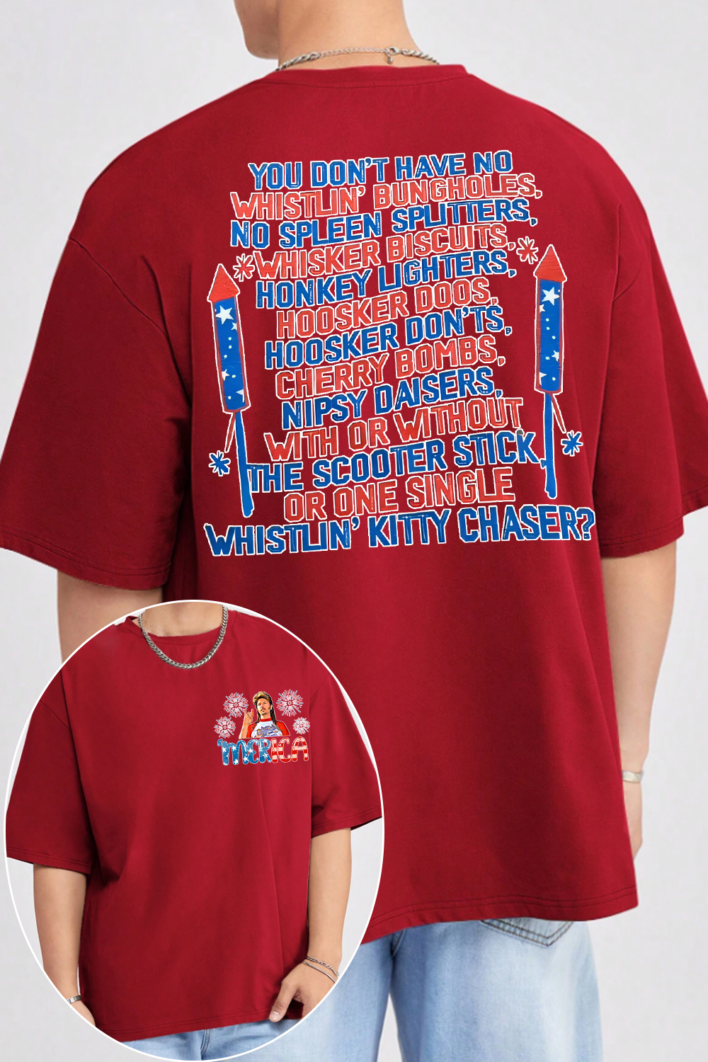 4th of July 2-Sided T-Shirt