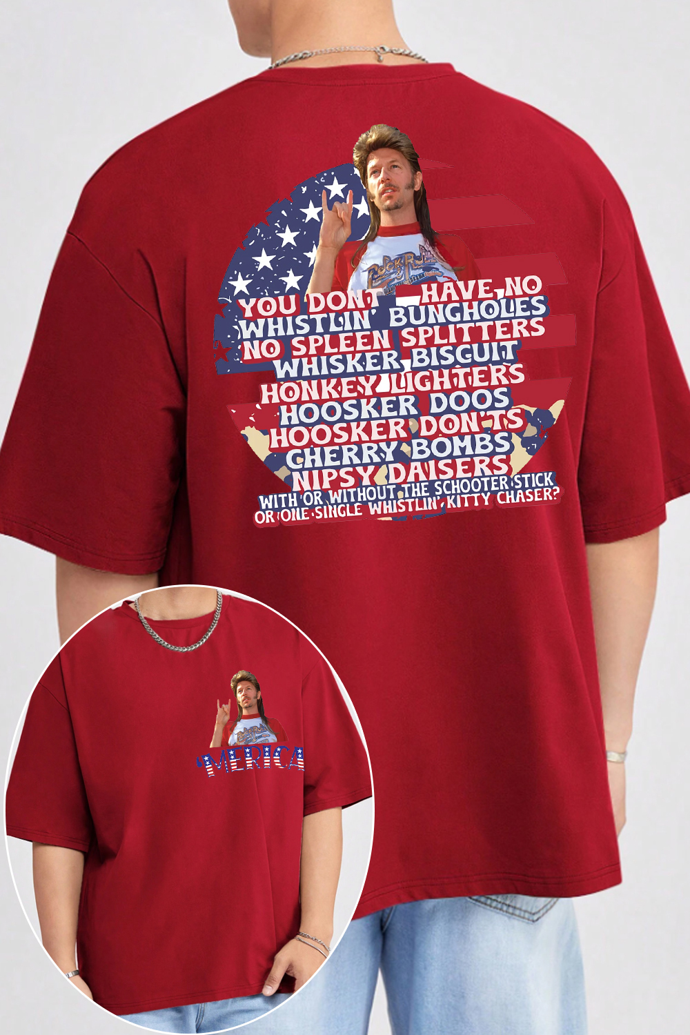 4th of July 2-sided T-shirt