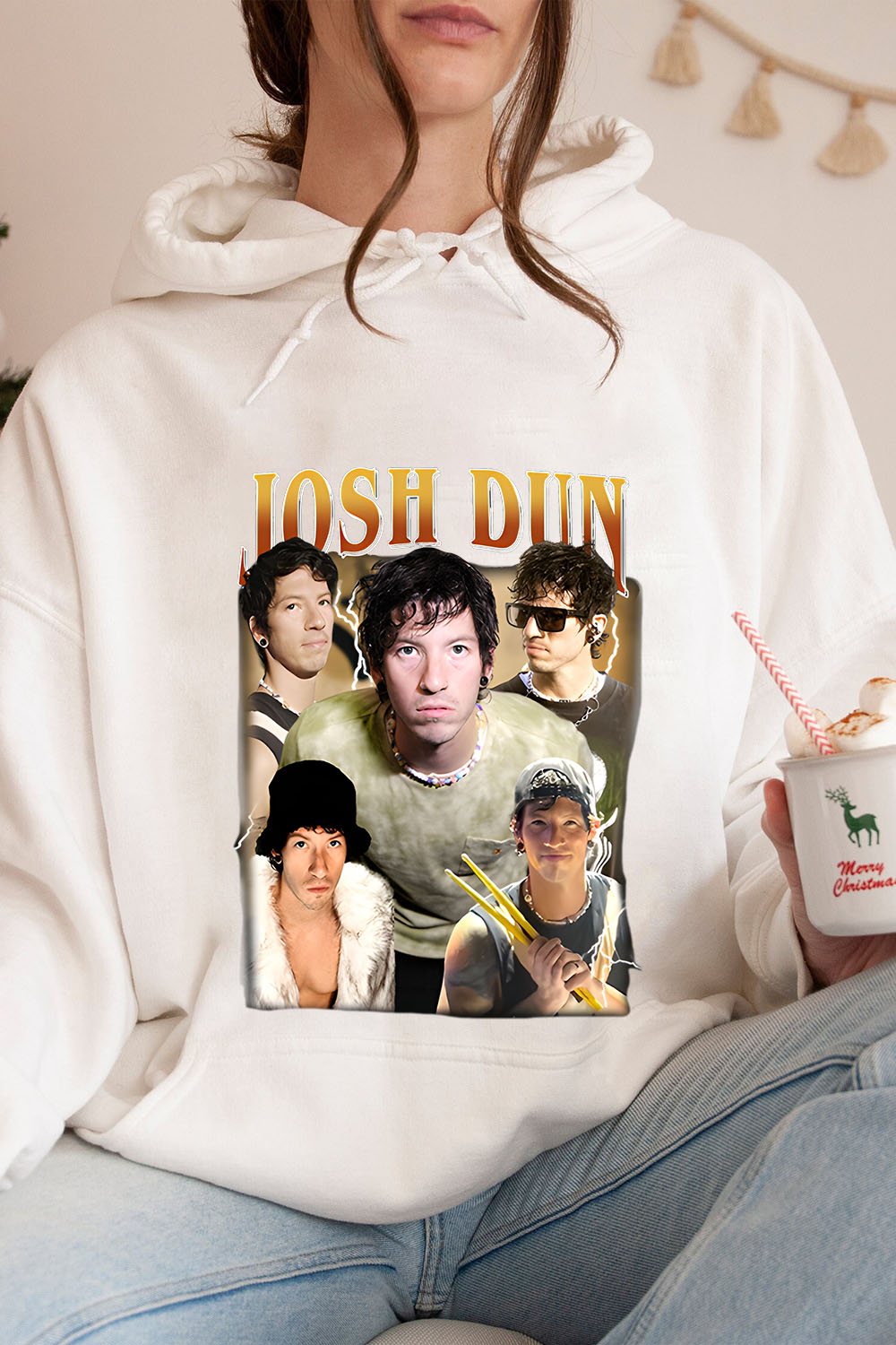 Limited Josh Dun Vintage Hoodies