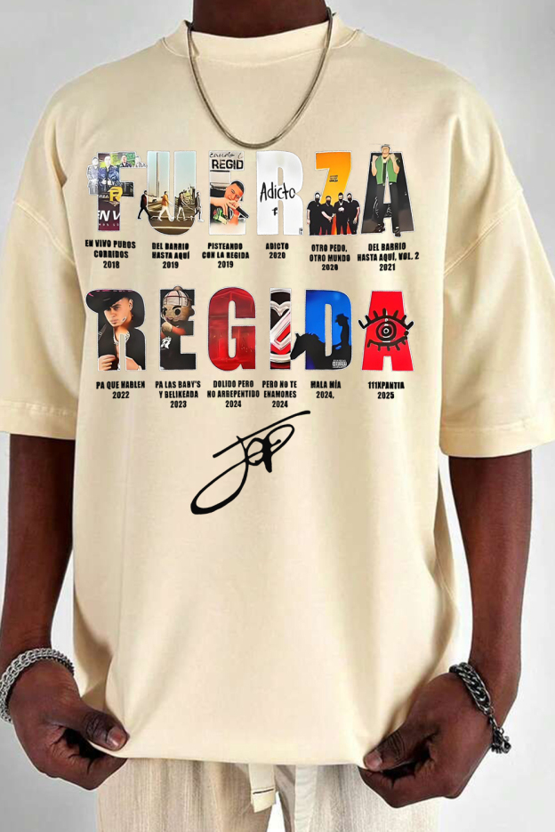 Rep Fuerza Regida in style Tee