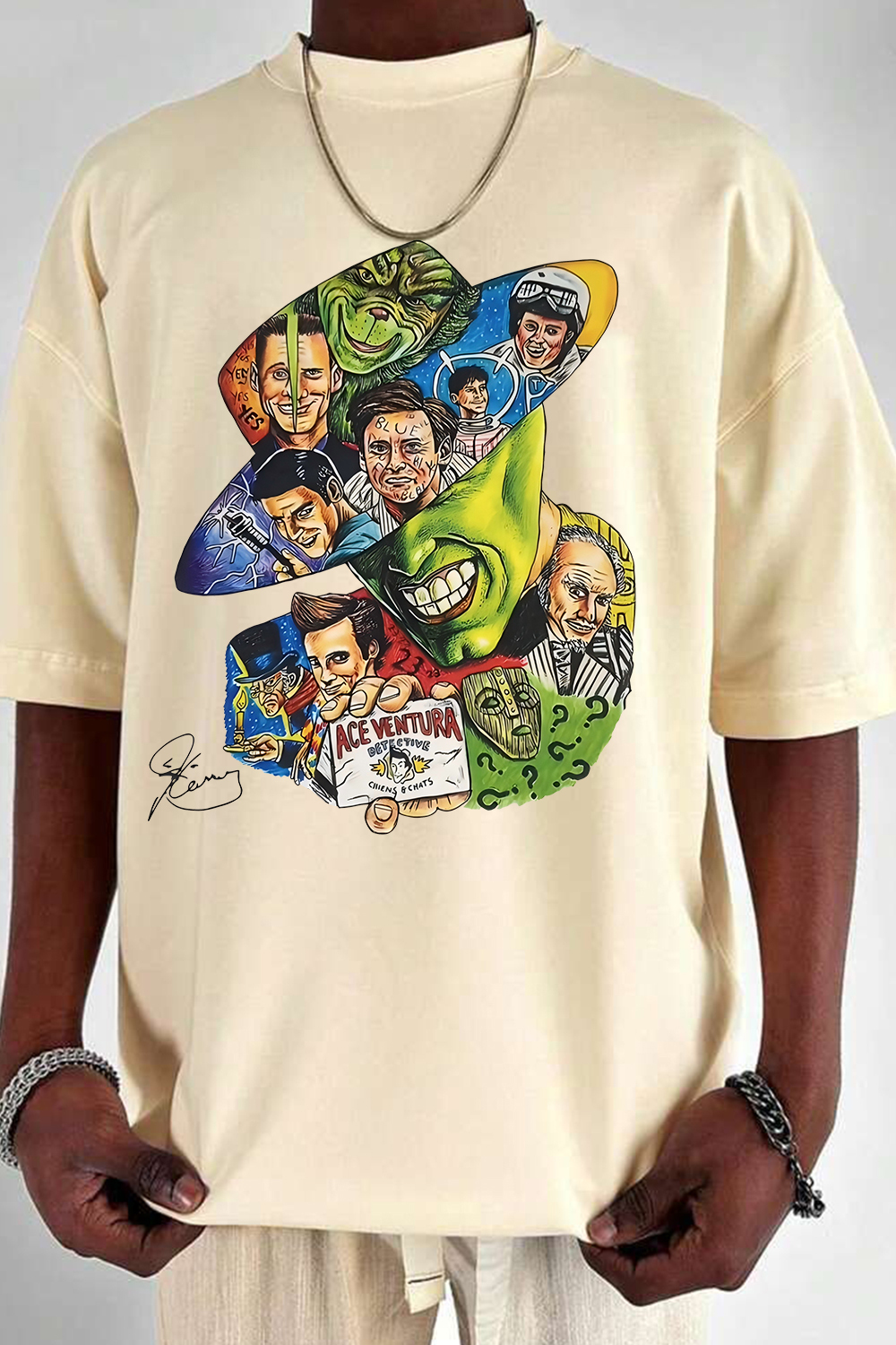 The King of Comedy Movies Jim Carrey Tee For Men