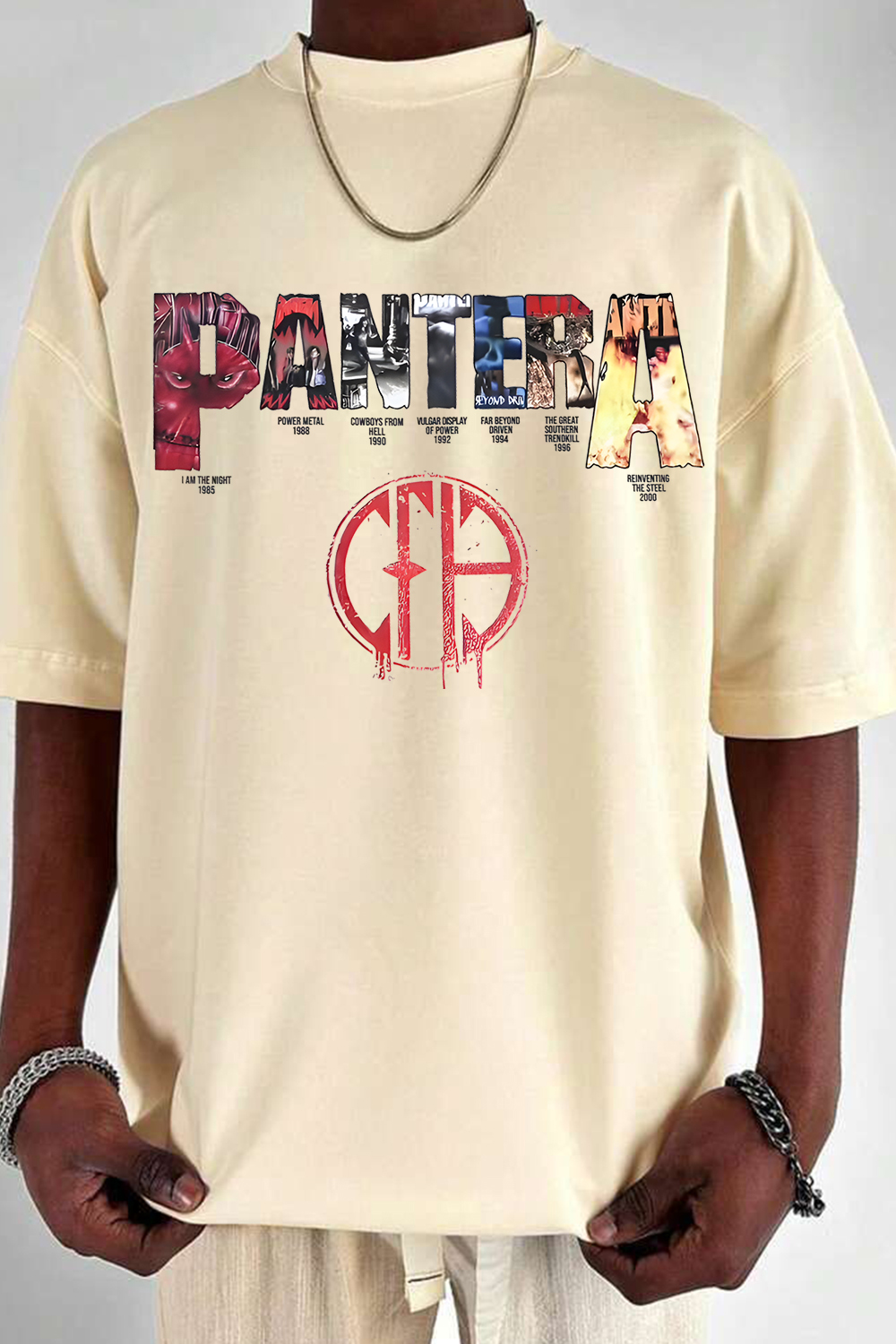 pantera short sleeve men t-shirt