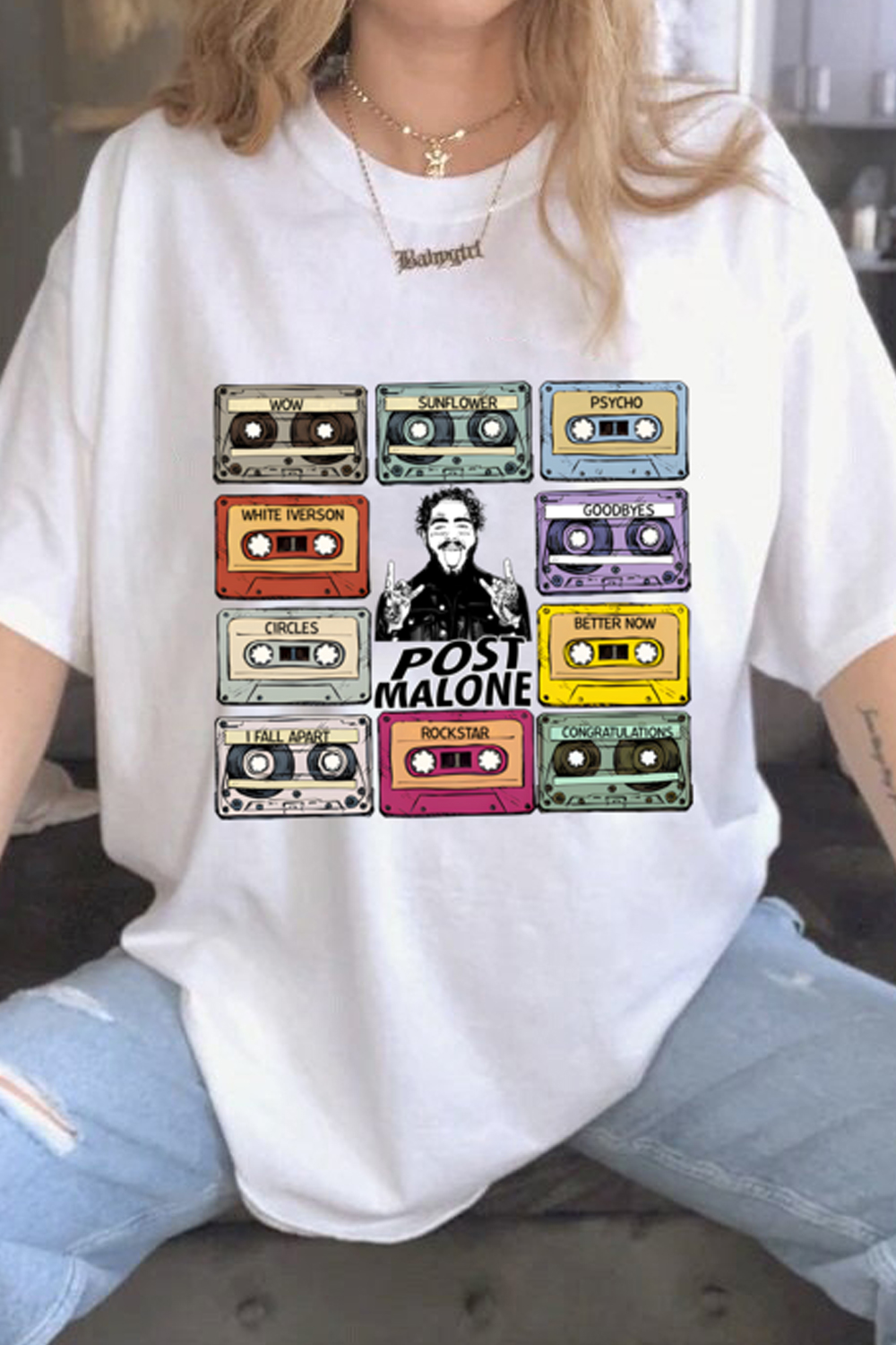 Retro Post Malone Songs Shirt