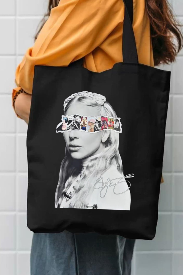 ladygaga Albums Canvas Bag