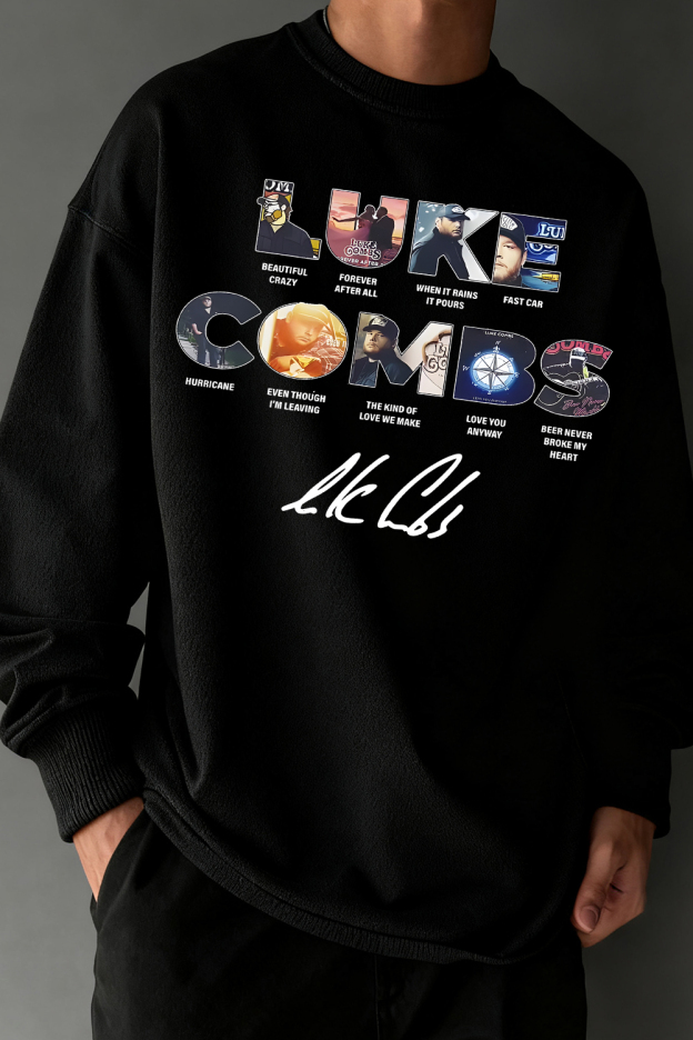 Luke Combs Long-Sleeved T-Shirt