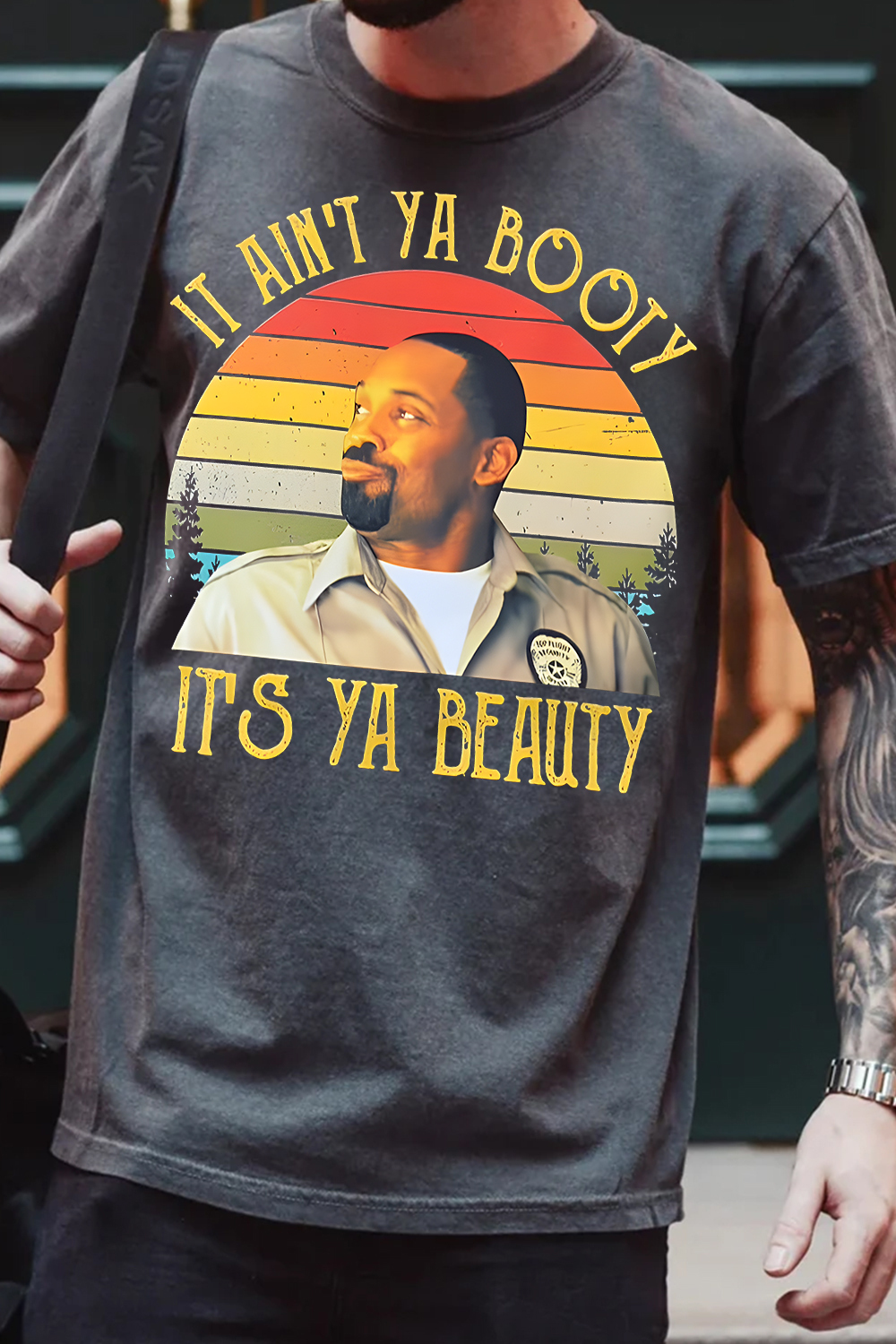 Day-Day It ain't Ya Booty It's Ya Beauty Vintage T-Shirt Friday1995 Movie T-Shirt